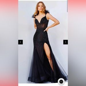 Black Jovani formal gown, Style 22540